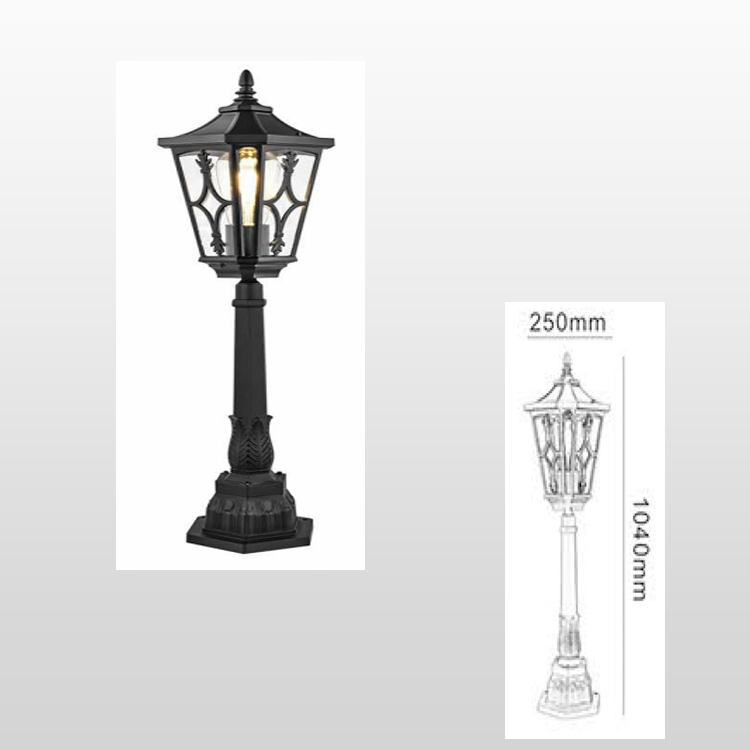 Weathering resistance: The surface is made of aluminum, which helps to withstand various weather conditions, so you don't have to worry about rain, snow, wind, and frost.
Decorative Outdoor Lights: Our outdoor pillar lights can be perfectly used for front or back yards, courtyards, gardens, sidewalks, and decorations, regardless of your need for decoration and brightness. Make your home life more comfortable and