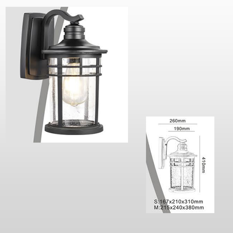 •	 [Classic Outdoor Pillar Light for House Decoration] - This lamp features a classic matte black color, making it the perfect choice for providing cute light, illuminating your yard, yard, garden, driveway, sidewalk, porch, passageway, entrance, and other outdoor spaces.