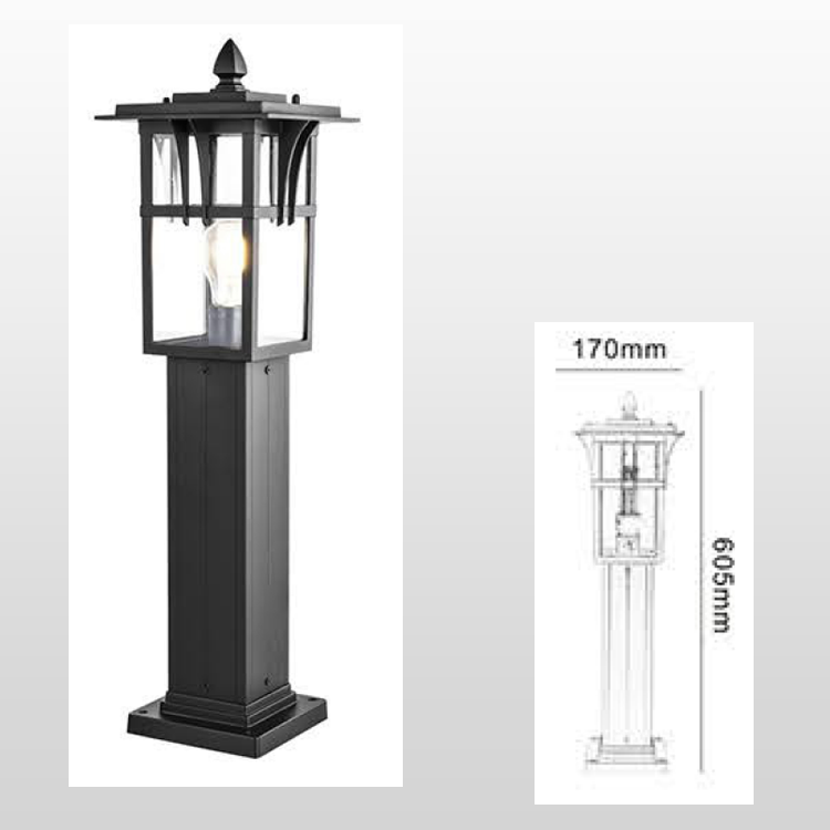 •	High quality new outdoor street lights.
•	Durable design: Die cast aluminum material endows this LED landscape lamp with excellent corrosion resistance and heat dissipation. Create a cute modern appearance with waterproof structural elements that not only illuminate your outdoor space in any weather, but also add beauty to your courtyard and garden.
