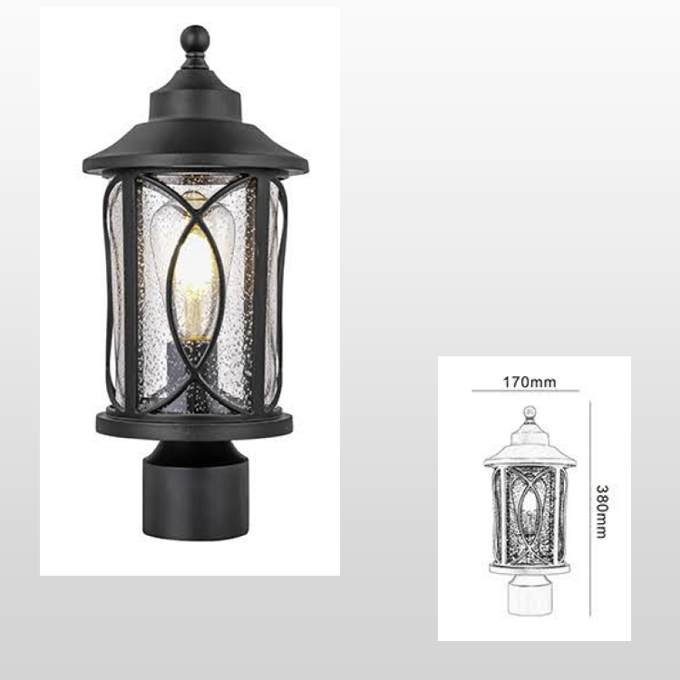 •	Modern Style Design: these modern black wall sconces with simple design can basically decorate any home style whether the lights are on or off. You can install these porch lights outdoor wall in garage, porch, other indoor or outdoor places.