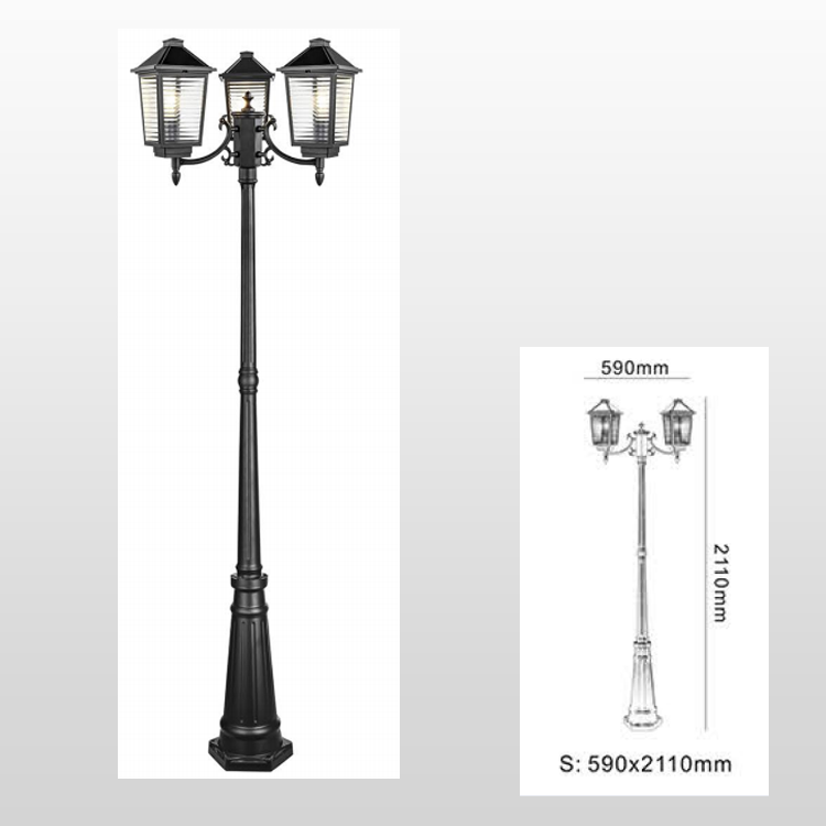 Classical streetlights,Lantern streetlights,Classic LED street lights,European style villa street lights,Street lamp bracket